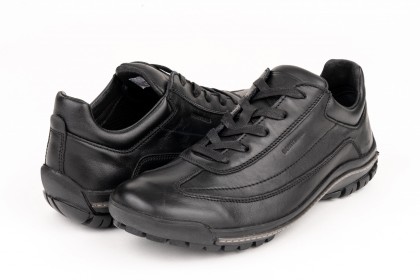 Pantofi din piele - barbati sport negru